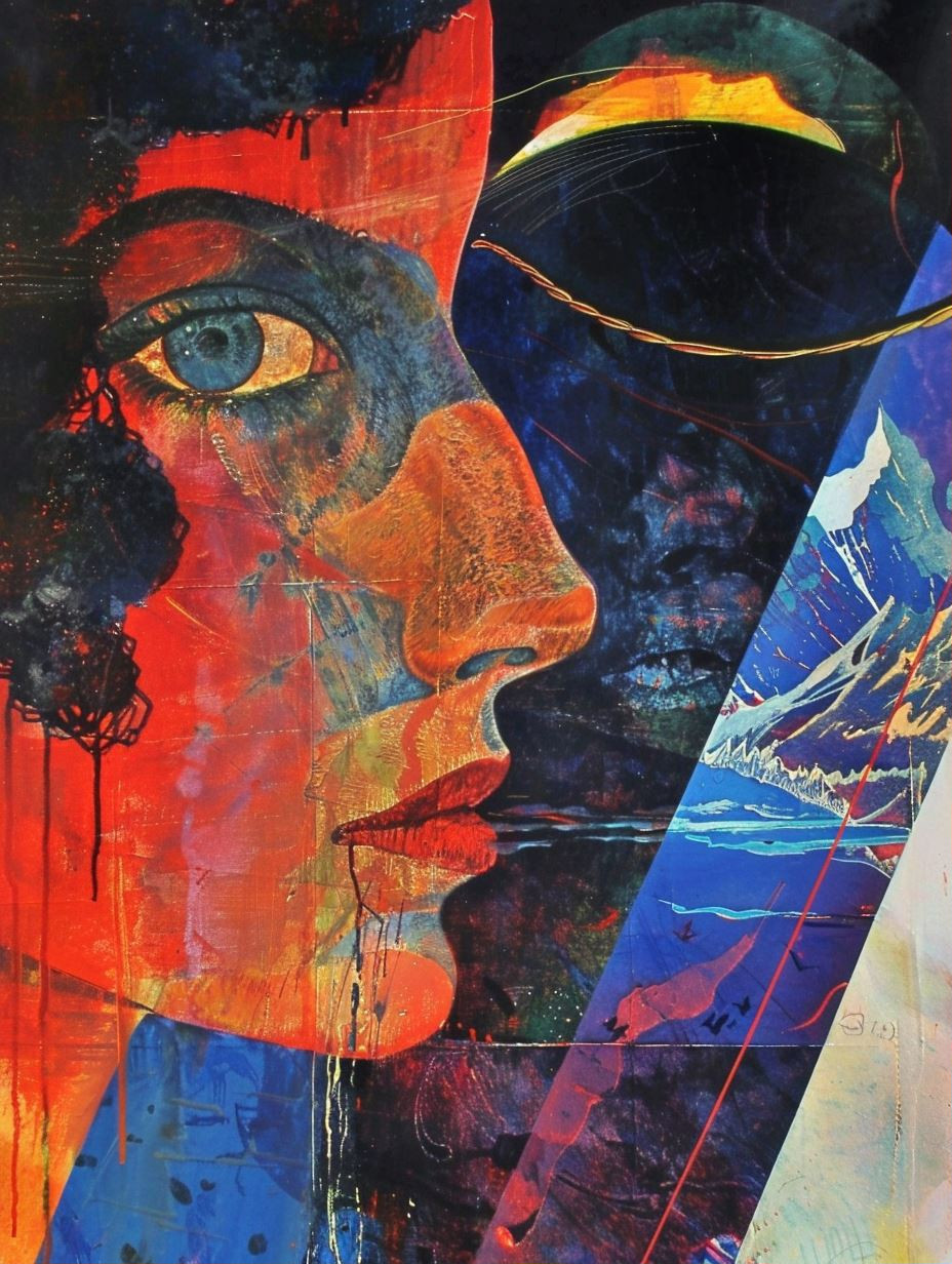 Fragmented Visions of Abstract Faces - Image 1