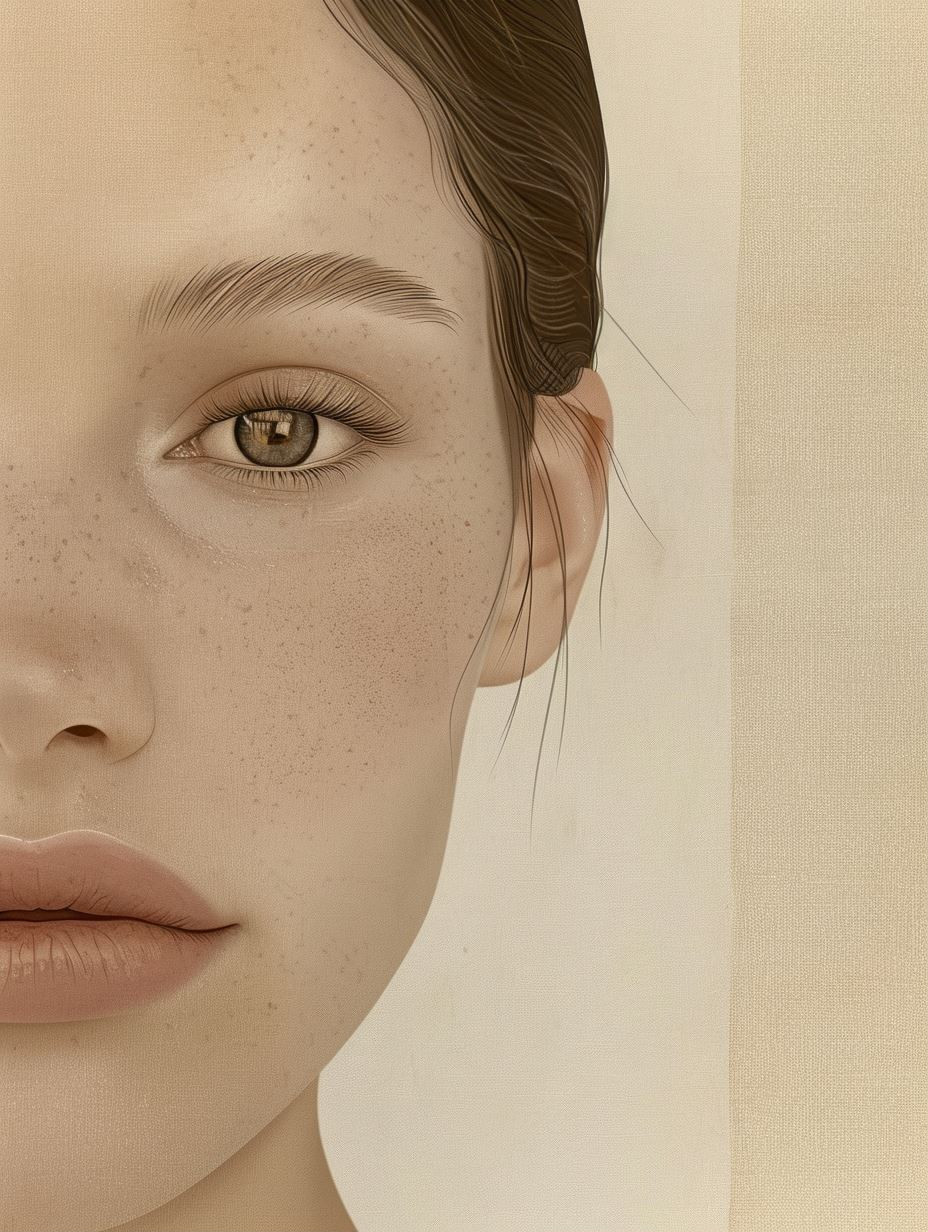 Ethereal Naturalism in Soft Tones - Image 1
