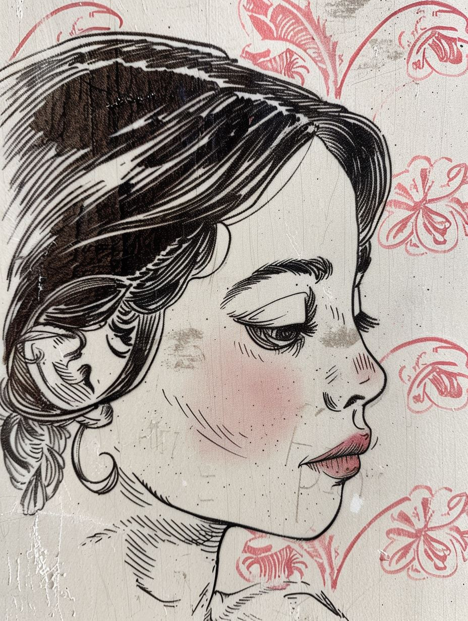Raw Ink Portrait Studies - Image 2