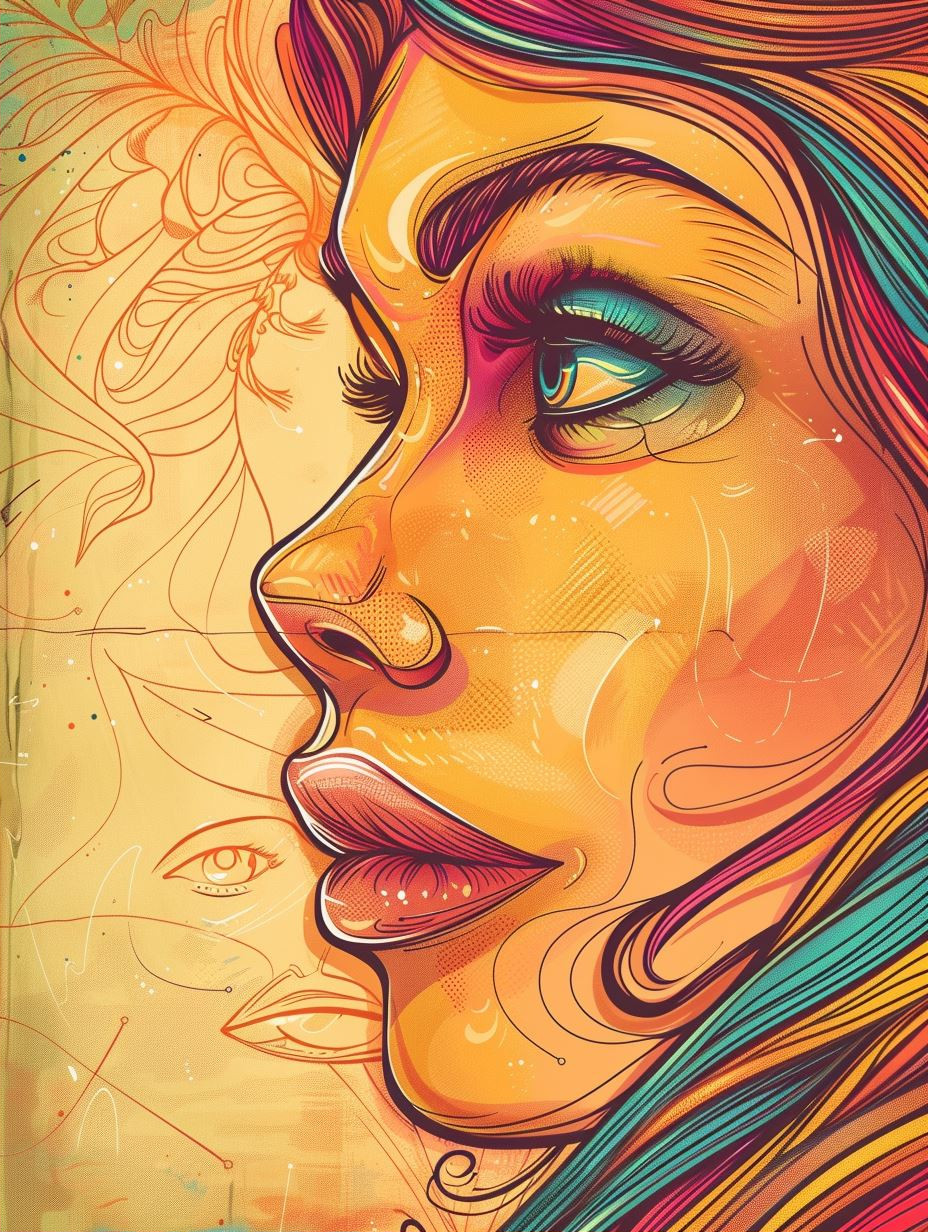 Vibrant Visions of a Modern Muse - Image 2