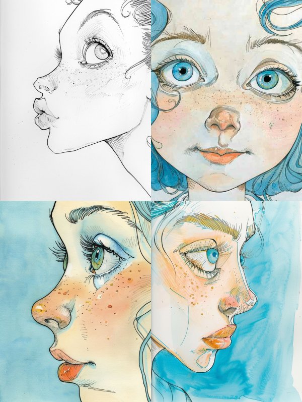 Whimsical Visions of a Freckled Muse