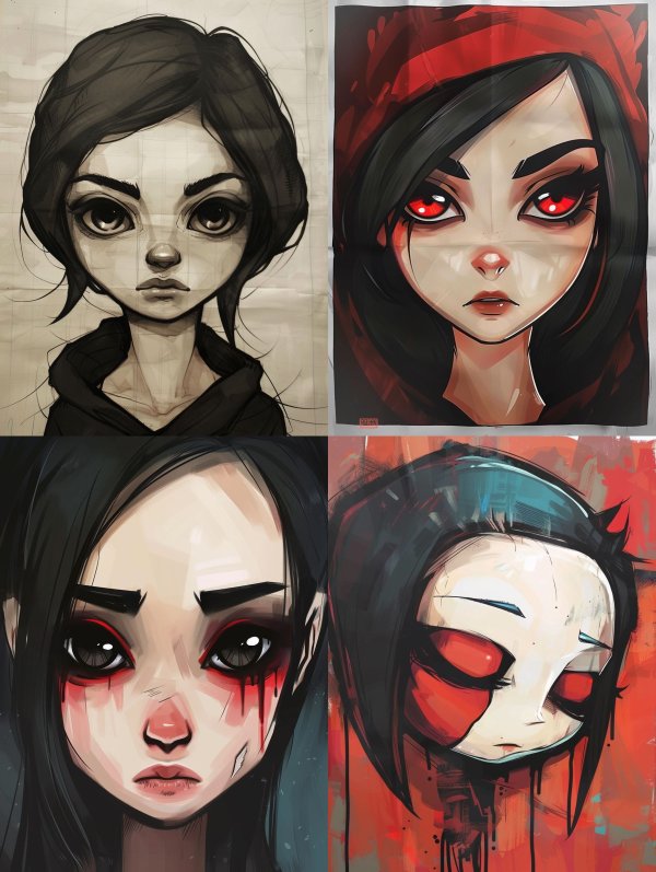 Shadows of the Soul: Dark Art Portraits