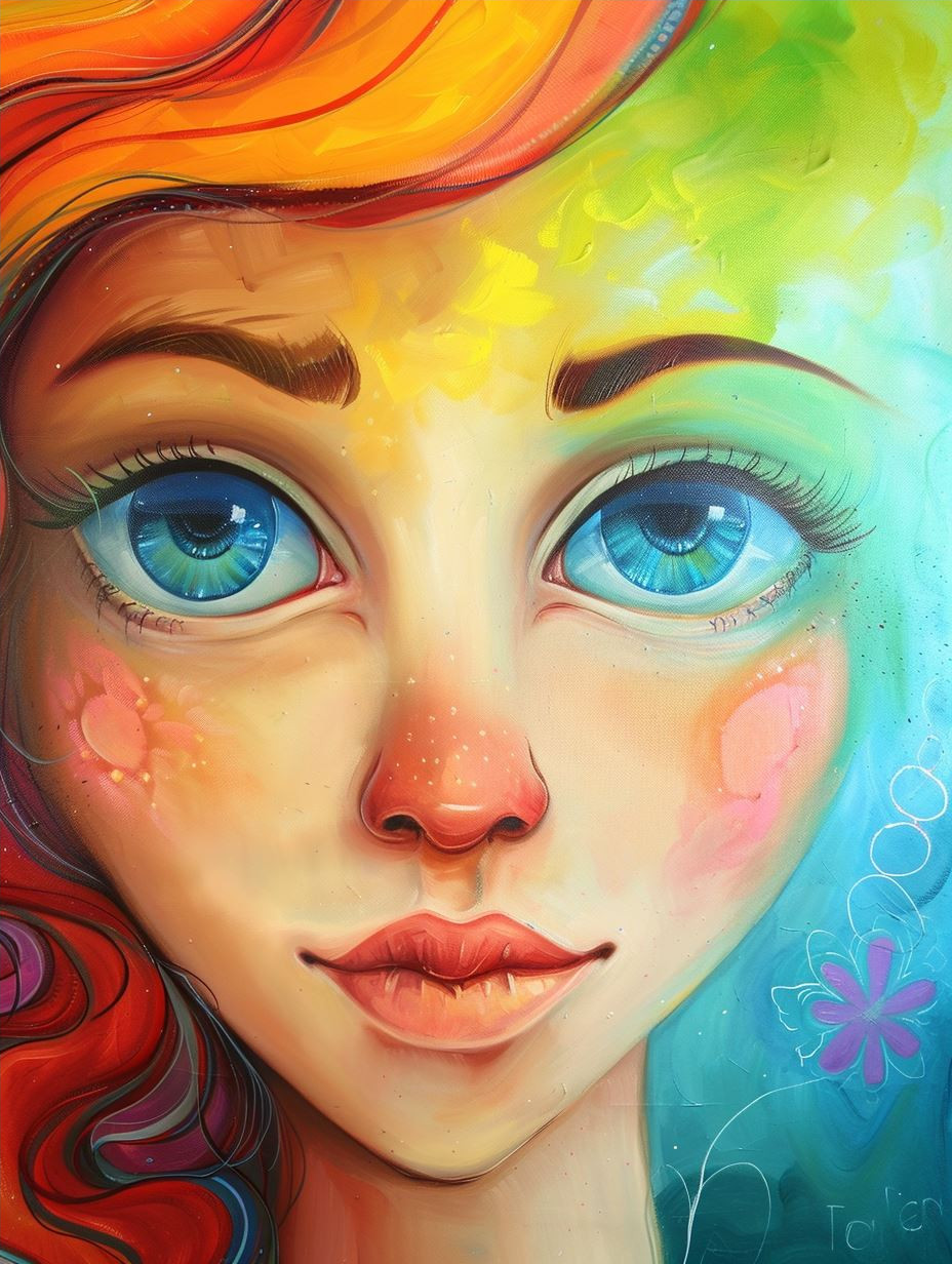 Whimsical Pastel Dream Portraits - Image 4