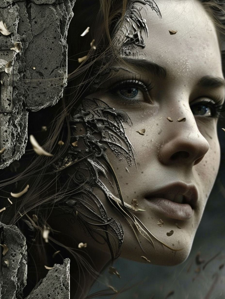 Ethereal Fragments of Stone Beauty - Image 2