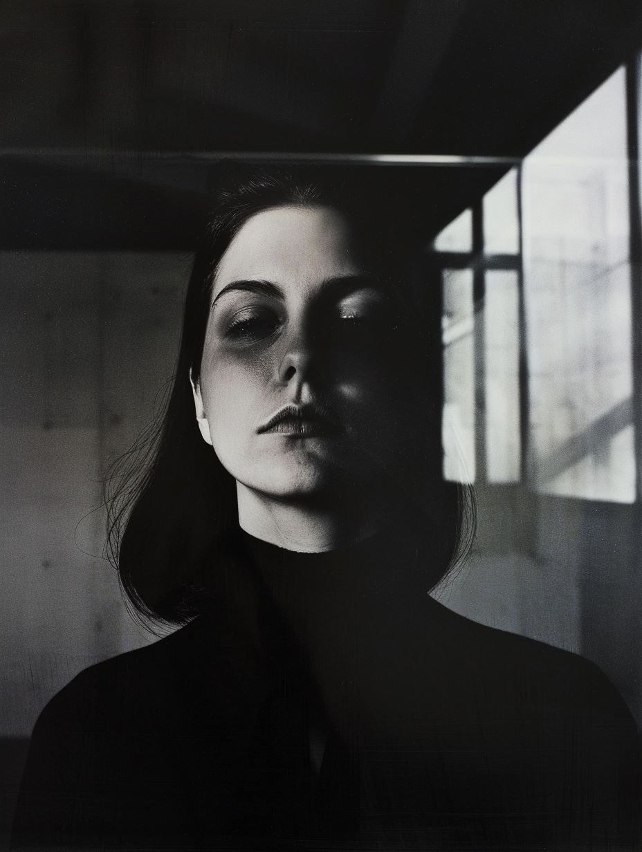 Noir Shadows and Fragmented Faces - Image 4