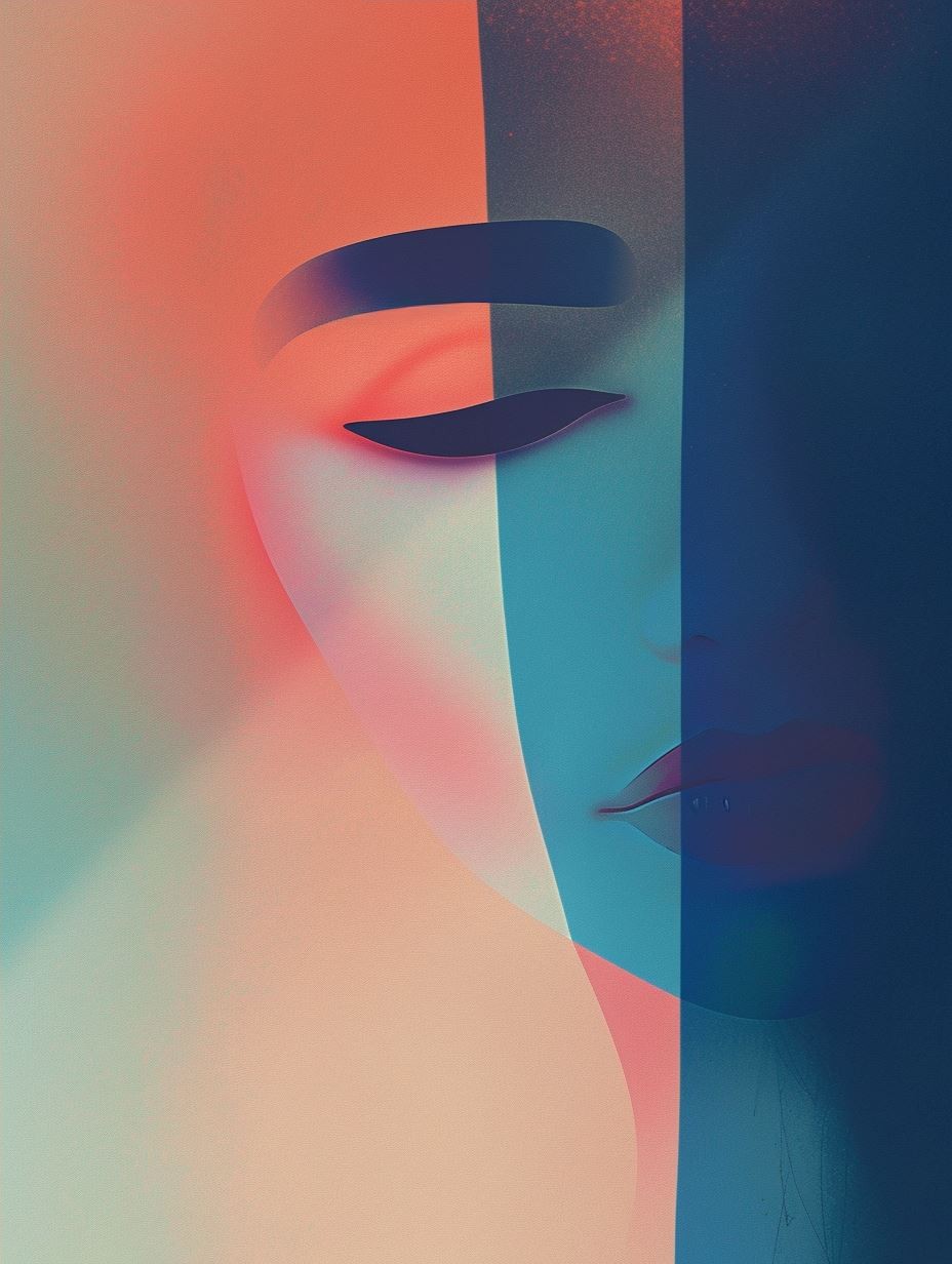 Ethereal Azure Silhouette - Image 4