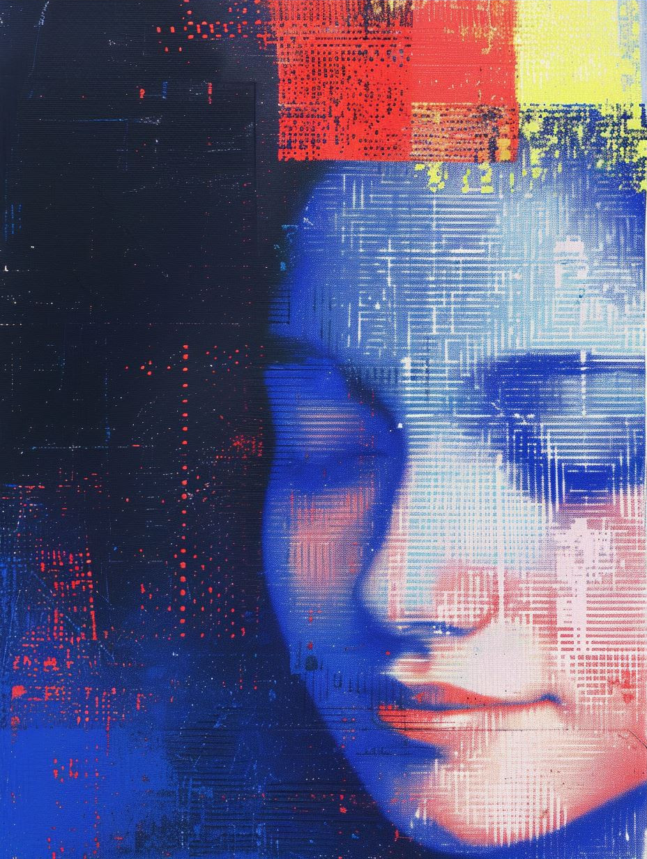 Fragmented Neon Soul Portraits - Image 3