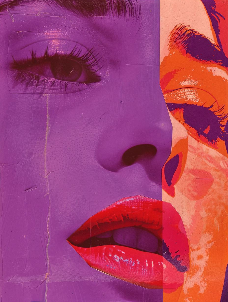 Vibrant Fragments of Feminine Beauty - Image 3