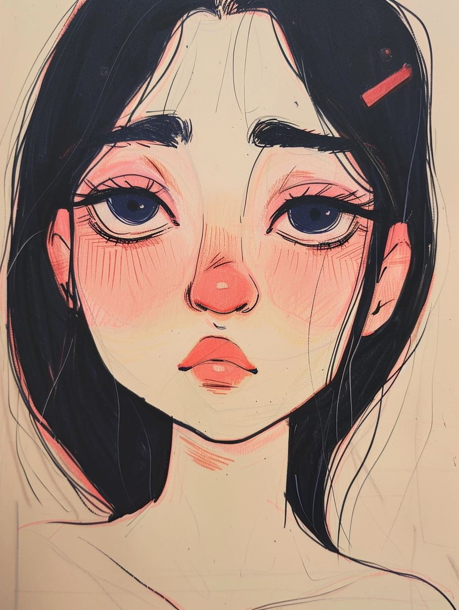 Serene Dream of Pastel Hues - Image 2