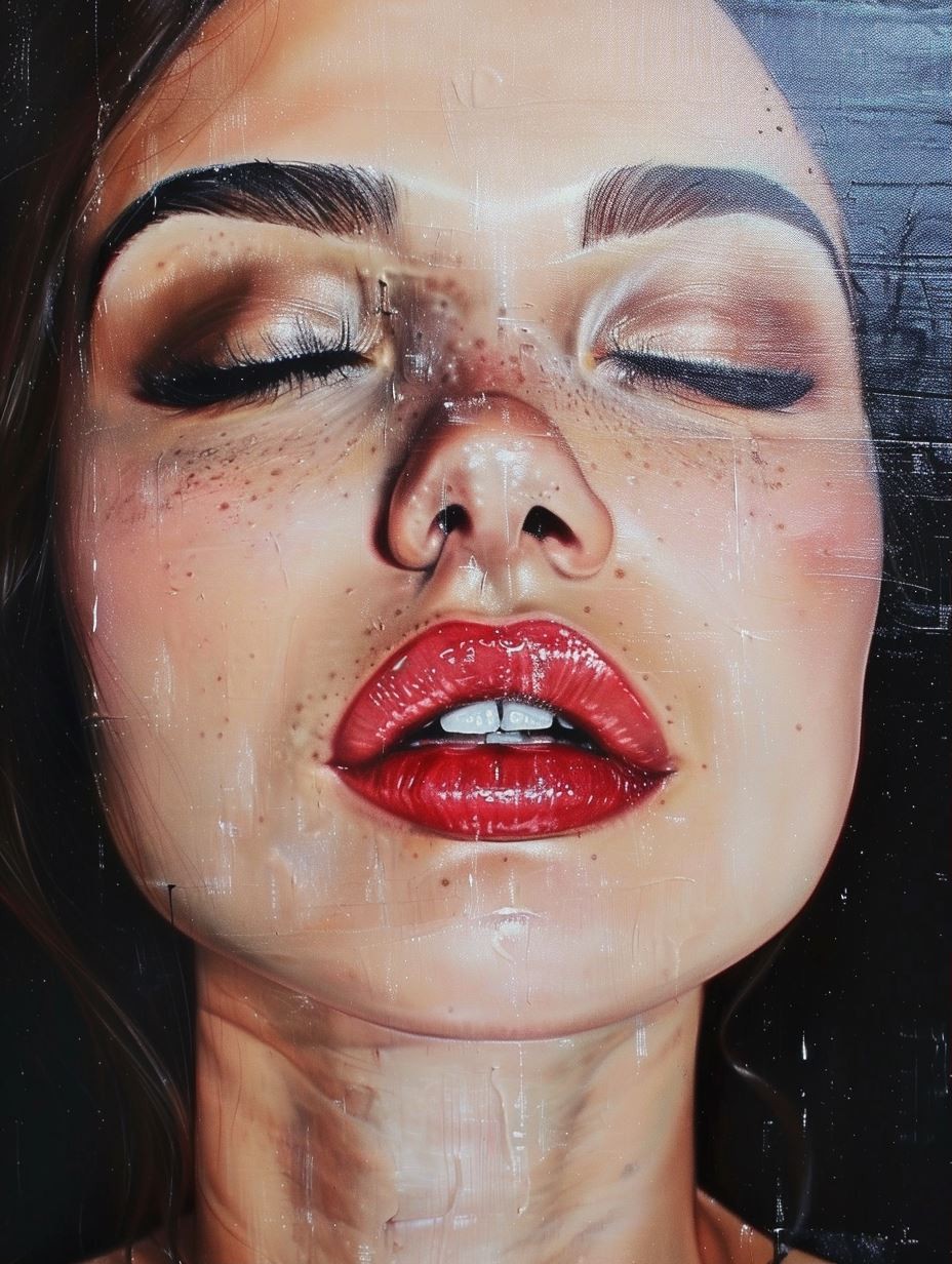Radiant Gaze Hyper-Realistic Portraits - Image 1