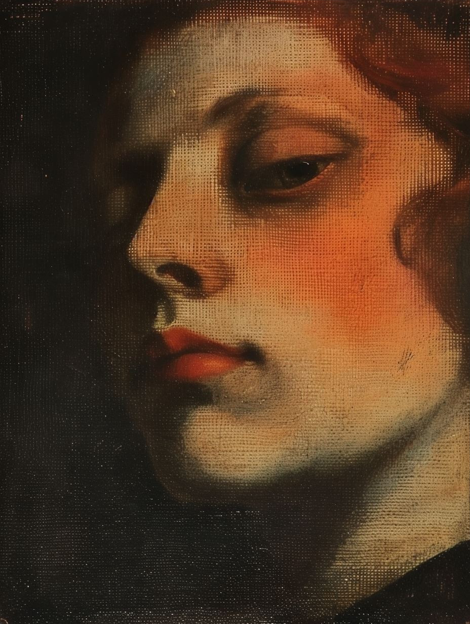 Study of Classical Melancholy Faces - Image 3