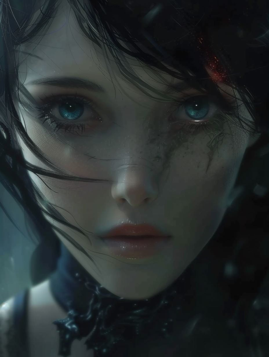 Ethereal Shadow Gaze - Image 1