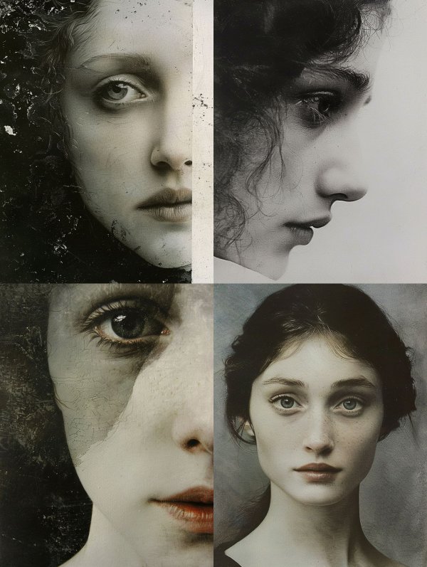 Haunting Echoes of Ethereal Portraits