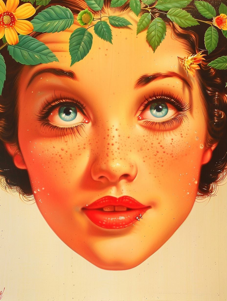 Vintage Glamour: The Art of Freckles - Image 3