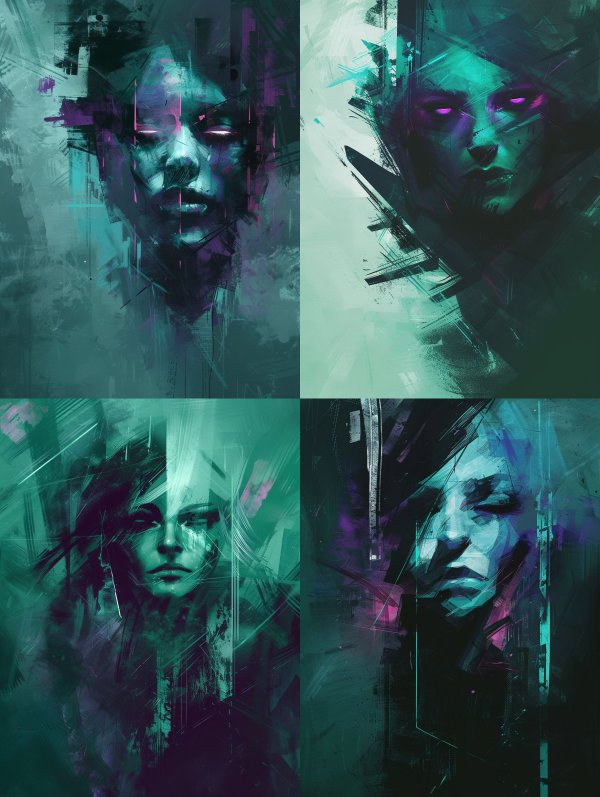 Ethereal Shadows of Digital Melancholy
