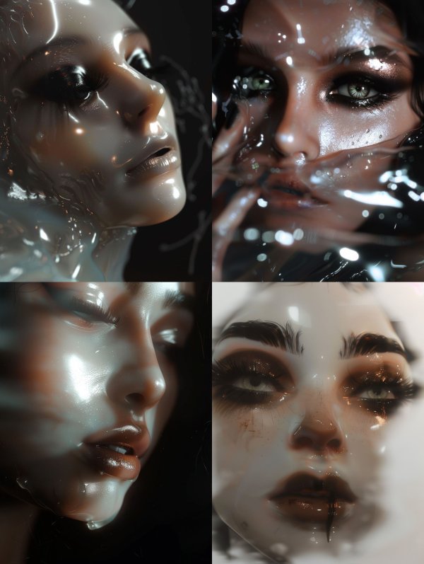 Liquid Porcelain Ethereal Visage