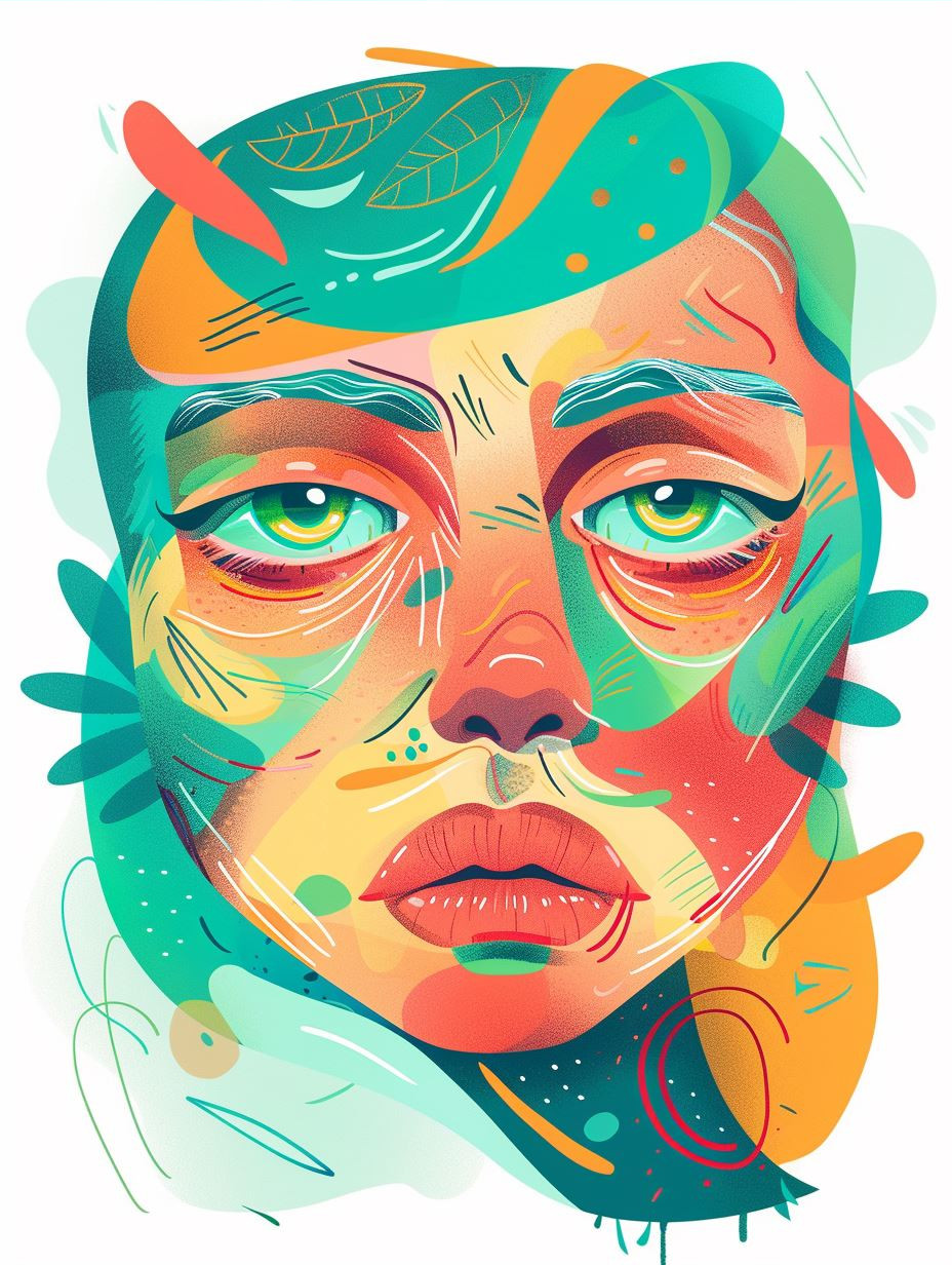 Ethereal Flora Dream Portrait - Image 4