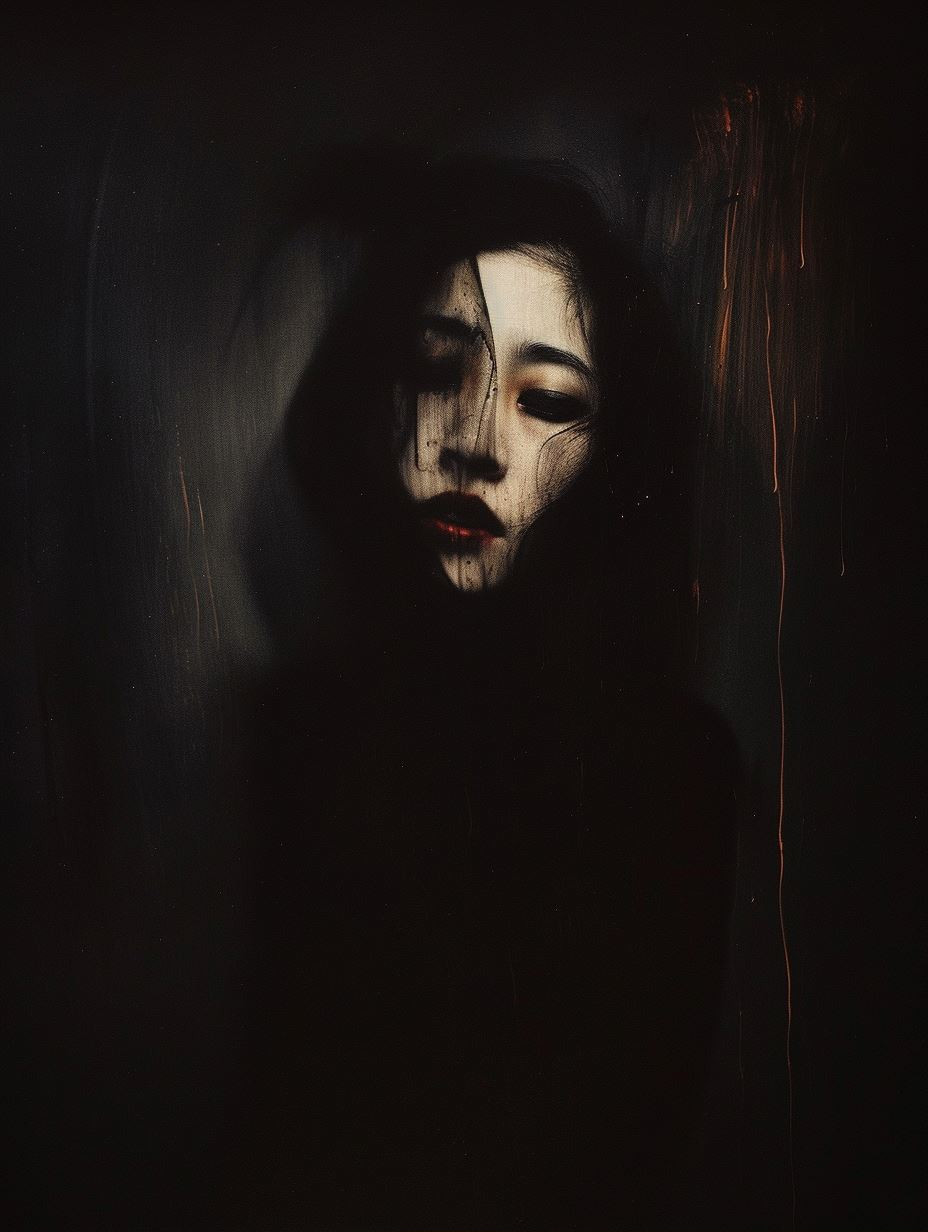 Melancholic Shadows of Ethereal Portraits - Image 2