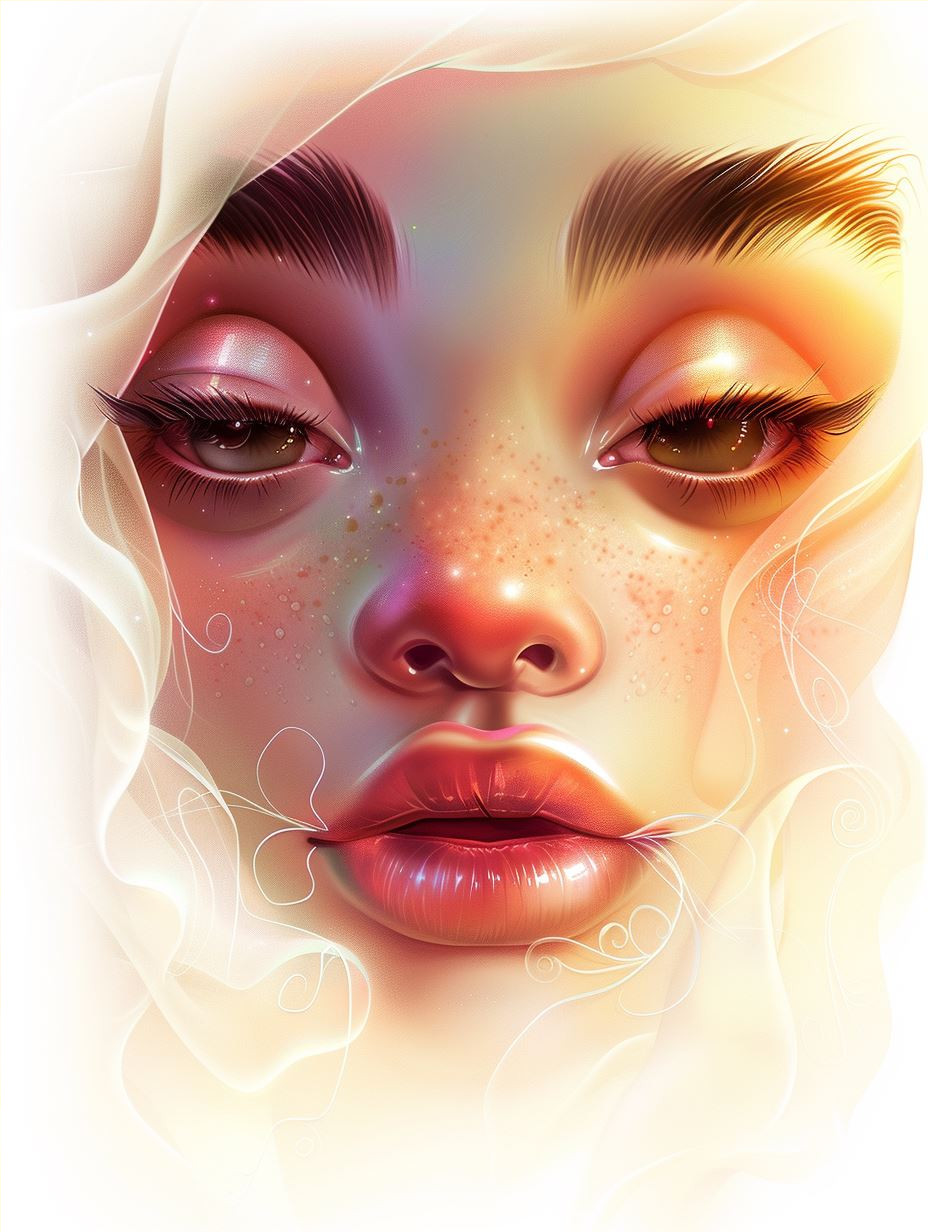 Ethereal Glow Digital Portraits - Image 4