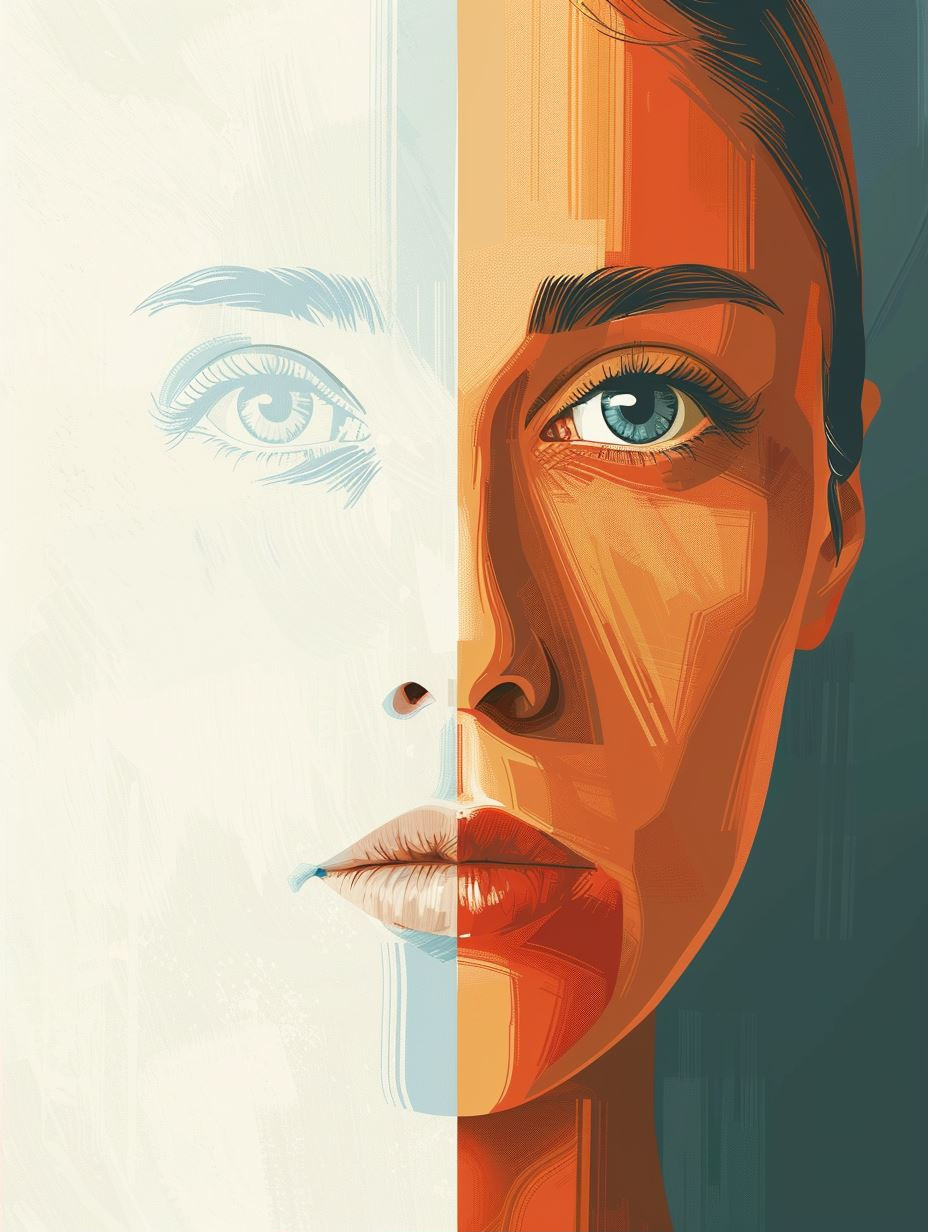 Modern Vector Portrait Elegance - Image 2