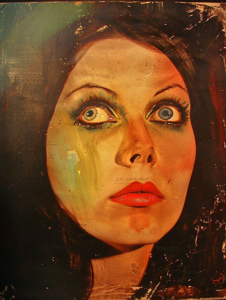 Avante Garde Surrealist Portrait - Image 2