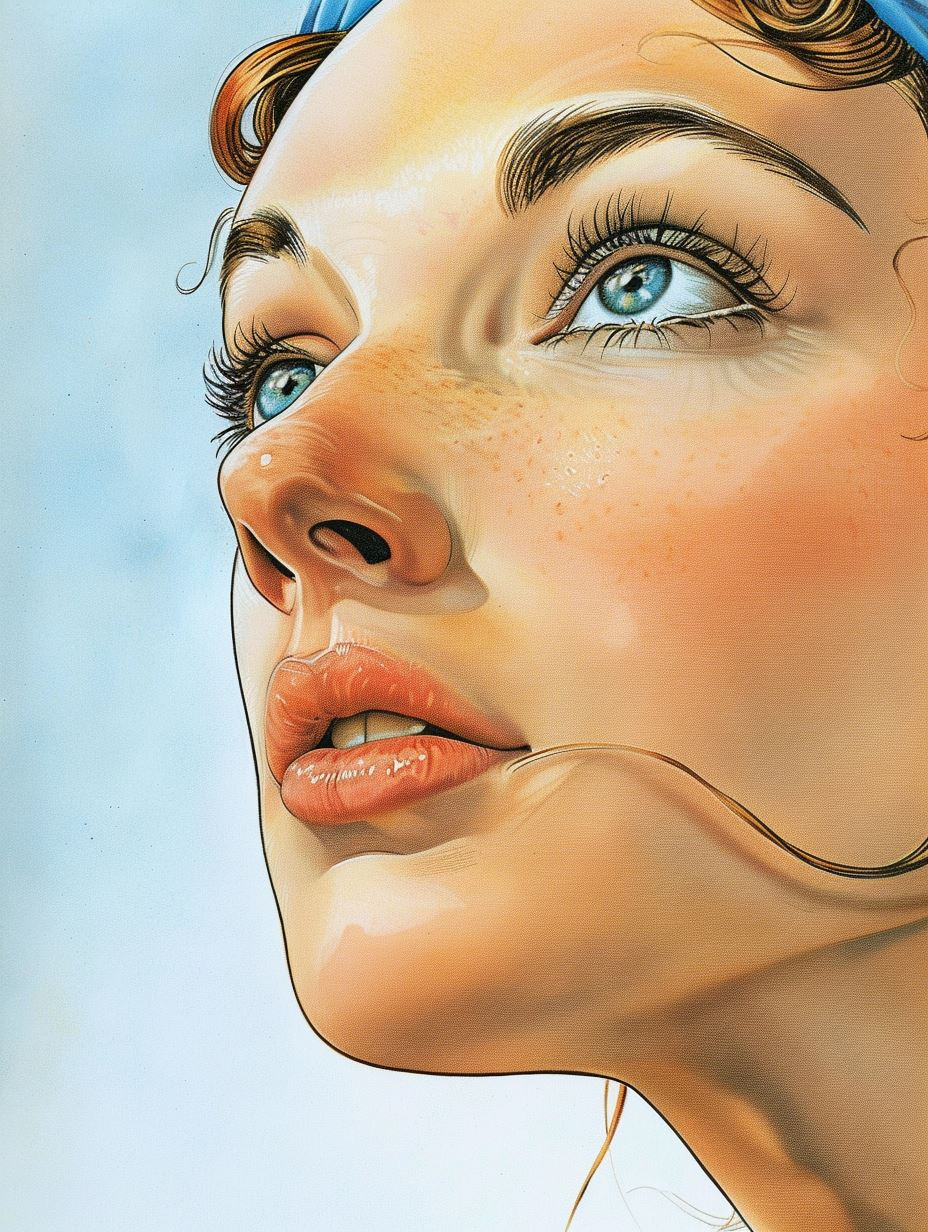 Ethereal Gazes: A Study of Digital Portraits - Image 2