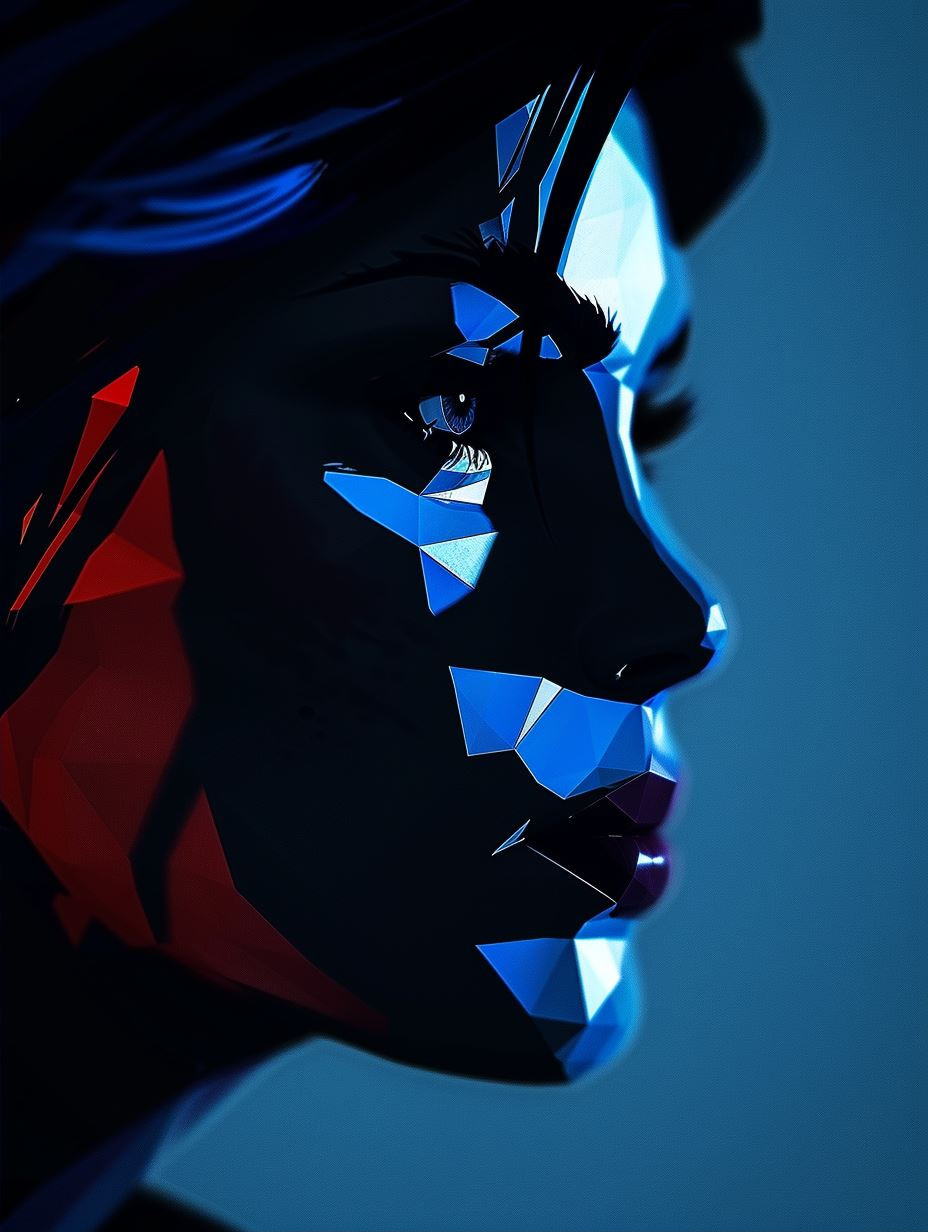 Neon Shadows Noir Portraits - Image 2