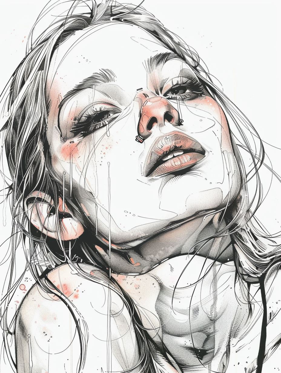 Ethereal Ink: Four Faces of Emotion - Image 4