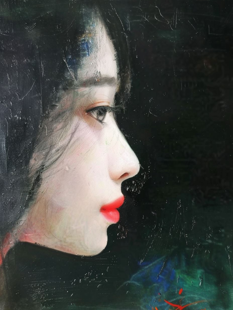 Ethereal Portraits in Moody Oil - Image 3
