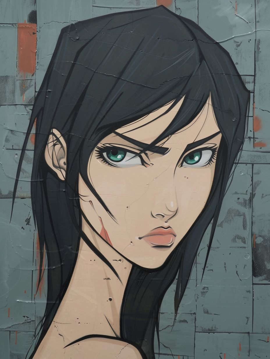 Moody Urban Anime Portraits - Image 2