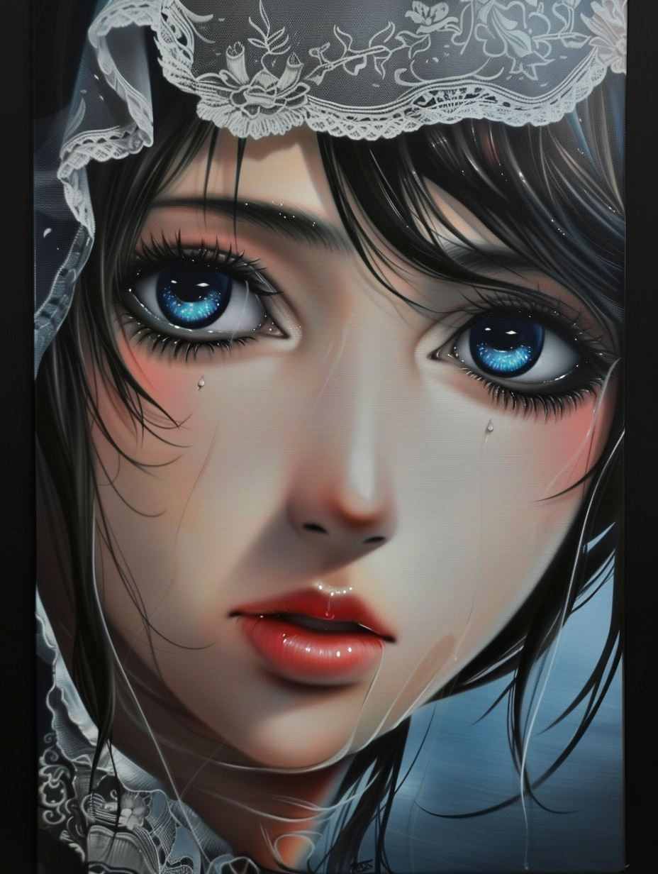 Ethereal Gaze Digital Portraits - Image 3