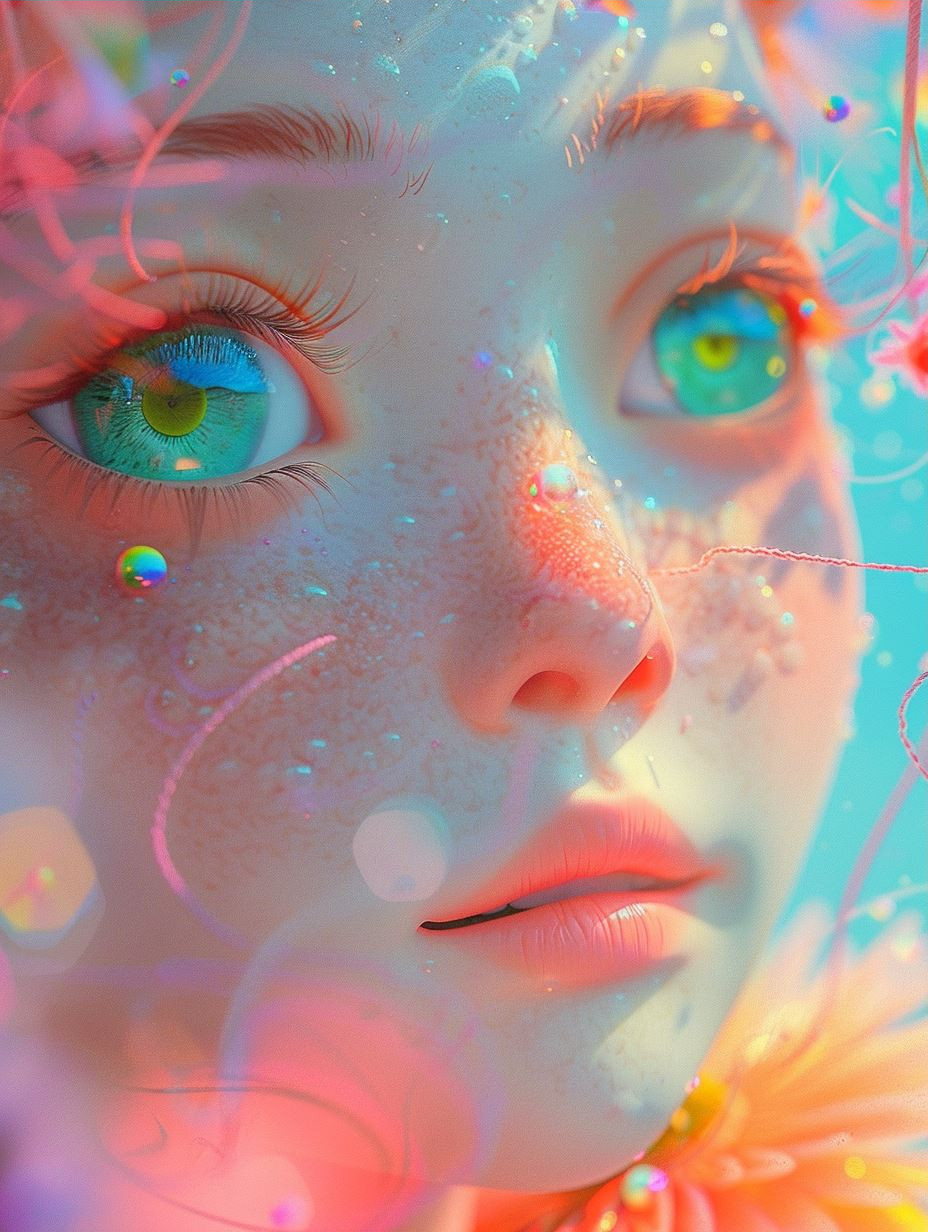 Ethereal Dream of Pastel Waters - Image 3