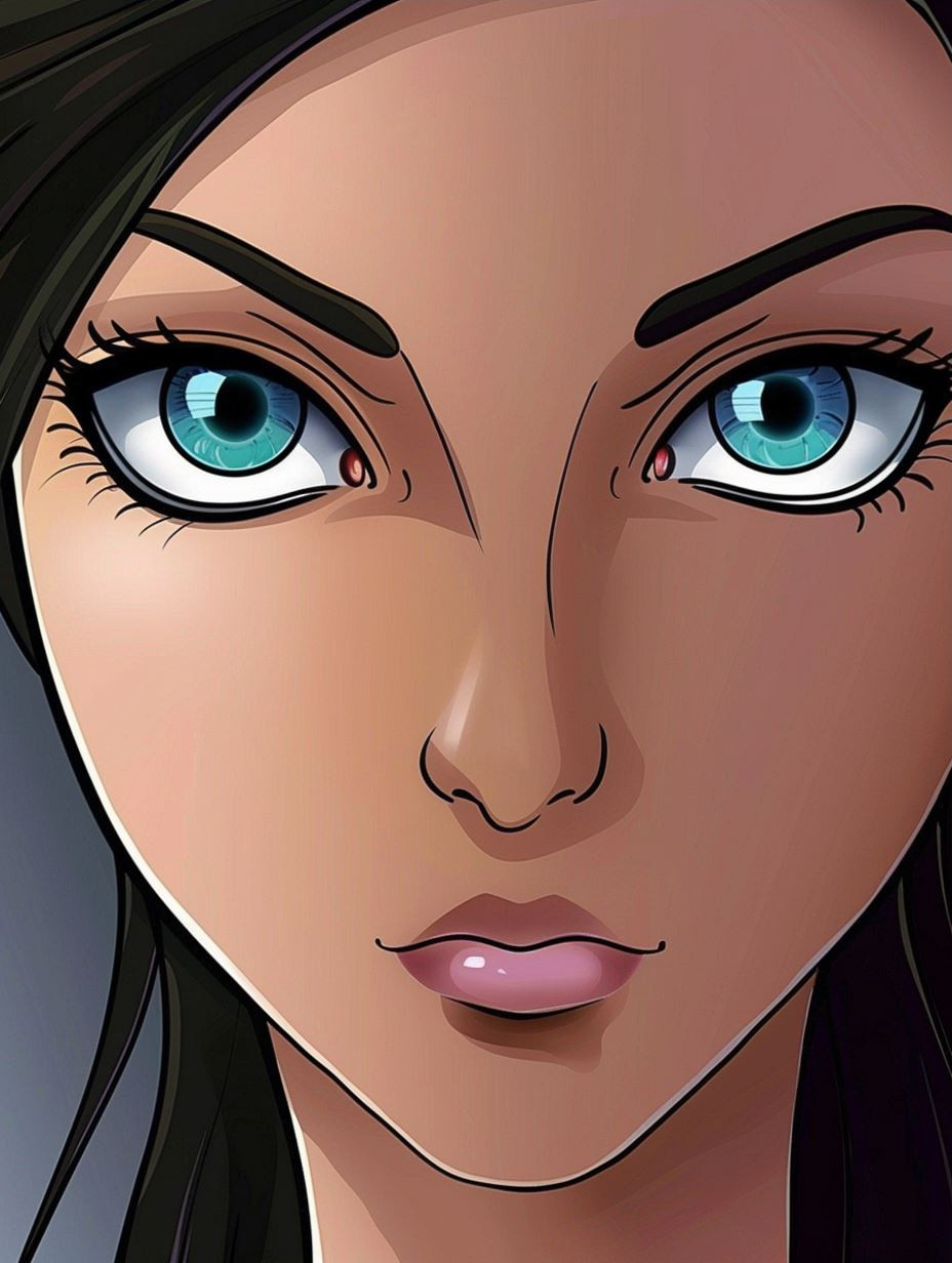 Bold Ink Manga Portrait - Image 3