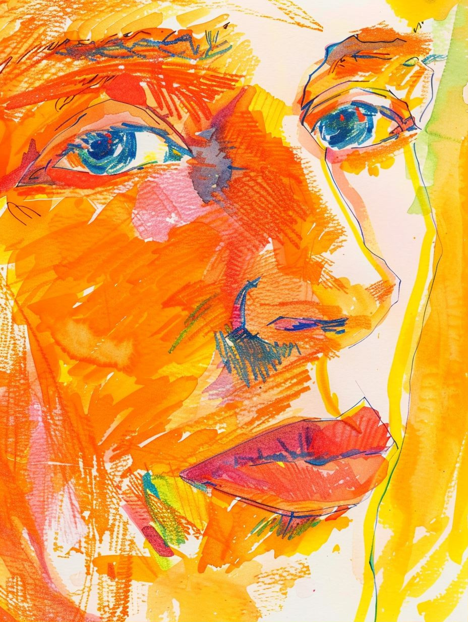 Vibrant Visions of the Human Face - Image 1