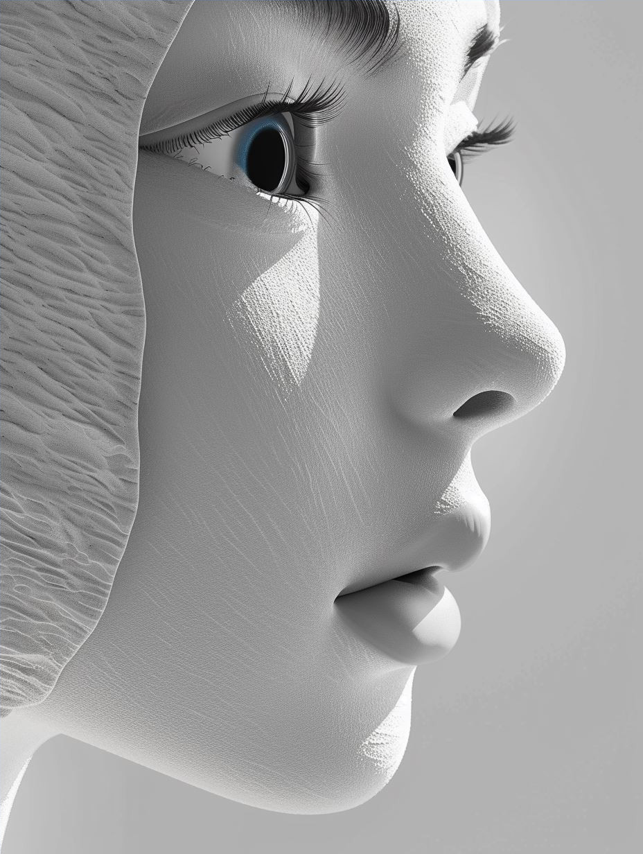Ethereal Porcelain Digital Portraits - Image 4