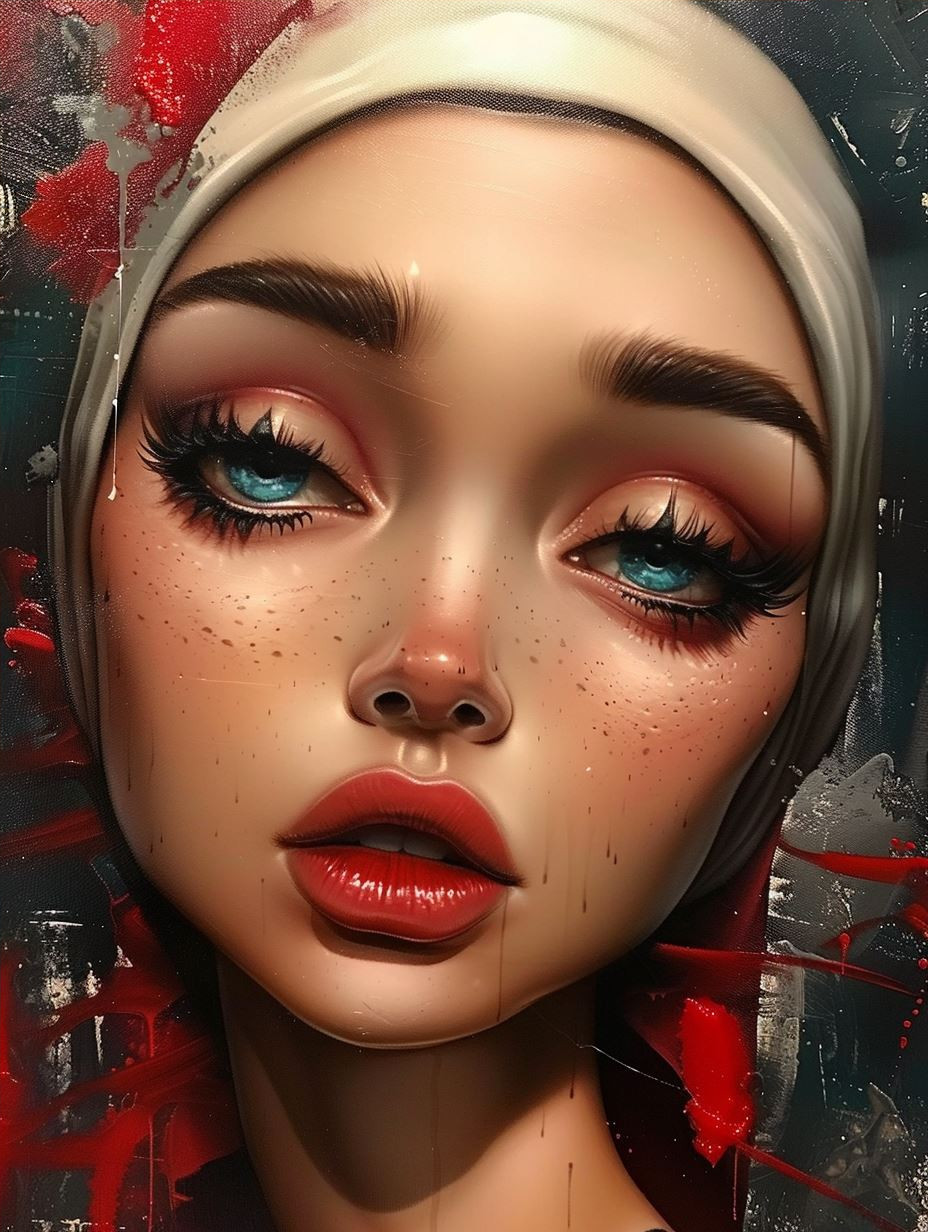 Hyper-Realistic Ethereal Beauty Portrait - Image 4