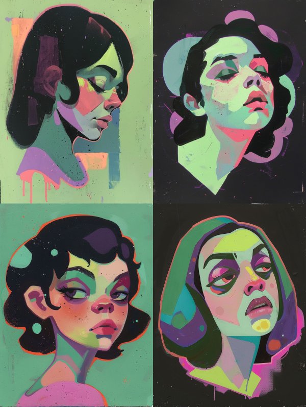 Neon Dreams: Four Faces of Modernity