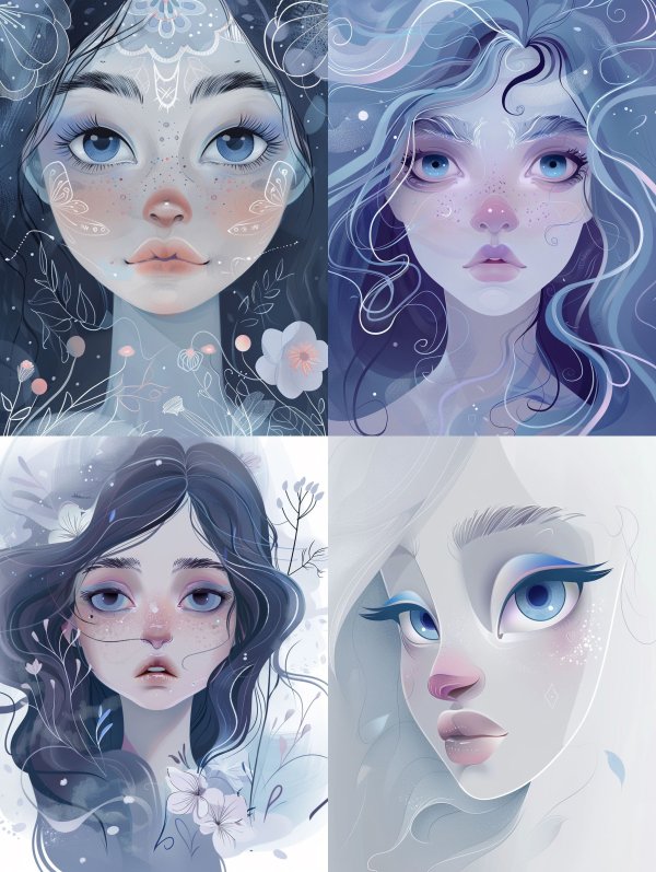 Ethereal Visions of Mystical Maidens