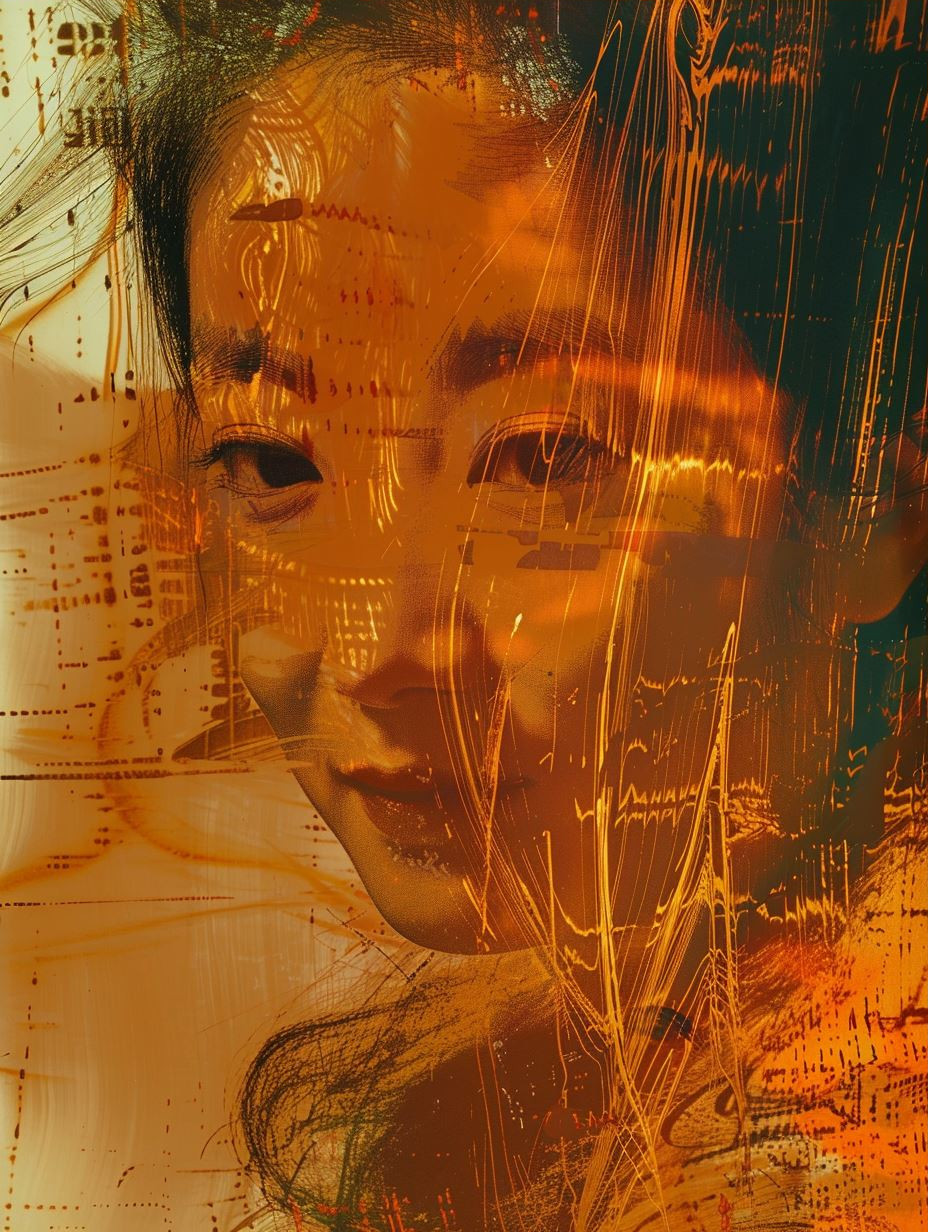Fragmented Soul in Amber Light - Image 3