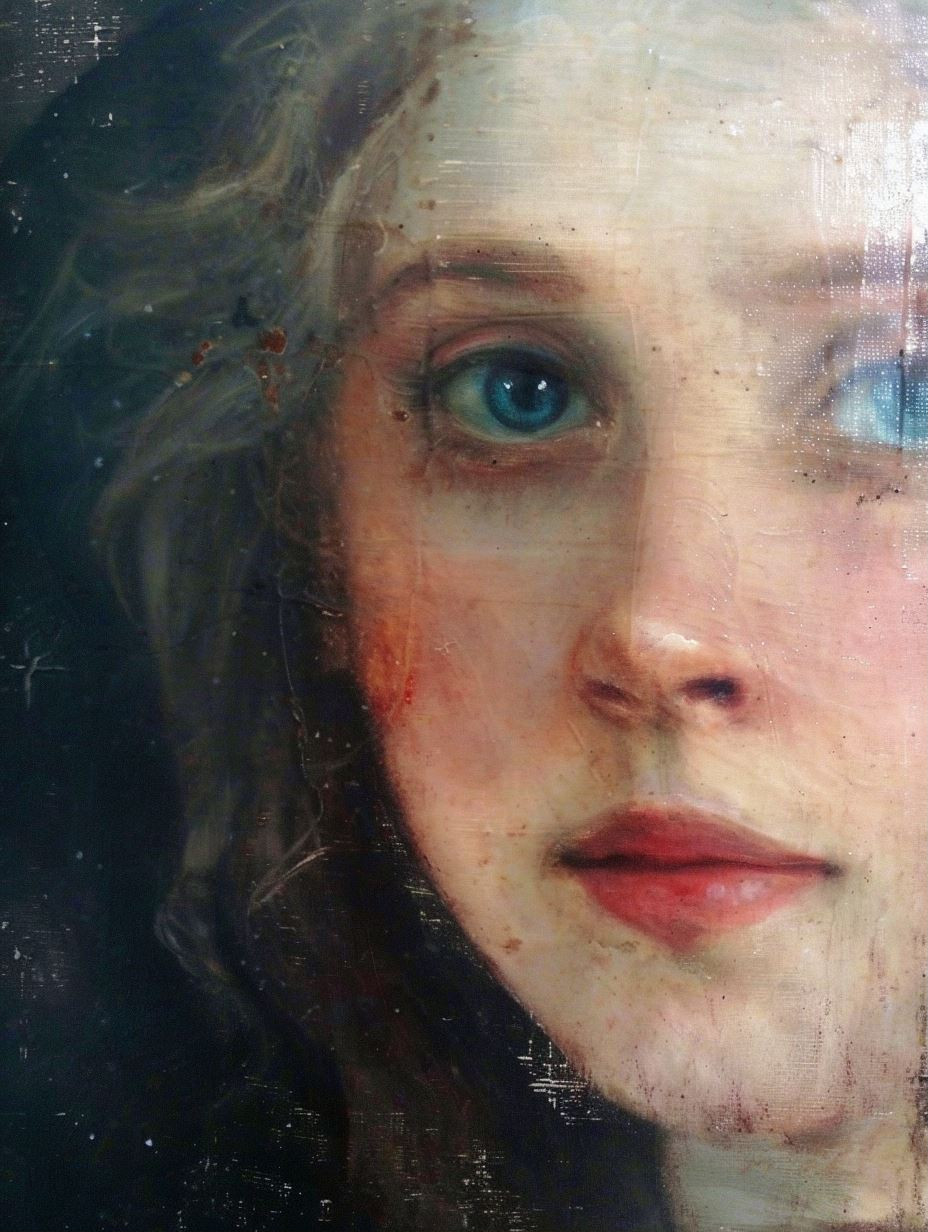 Ethereal Gaze of Faded Memory - Image 1