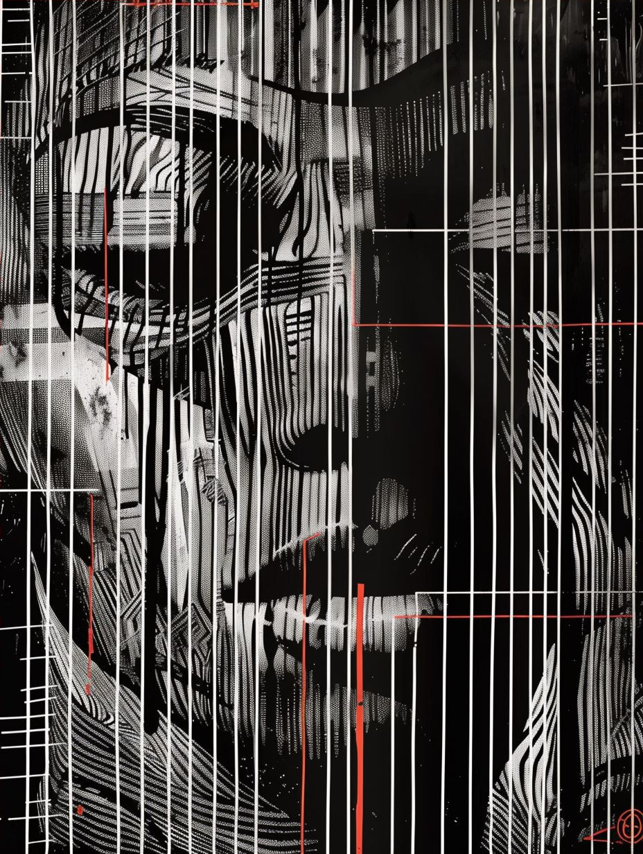 Fragmented Portraits in Linear Motion - Image 4