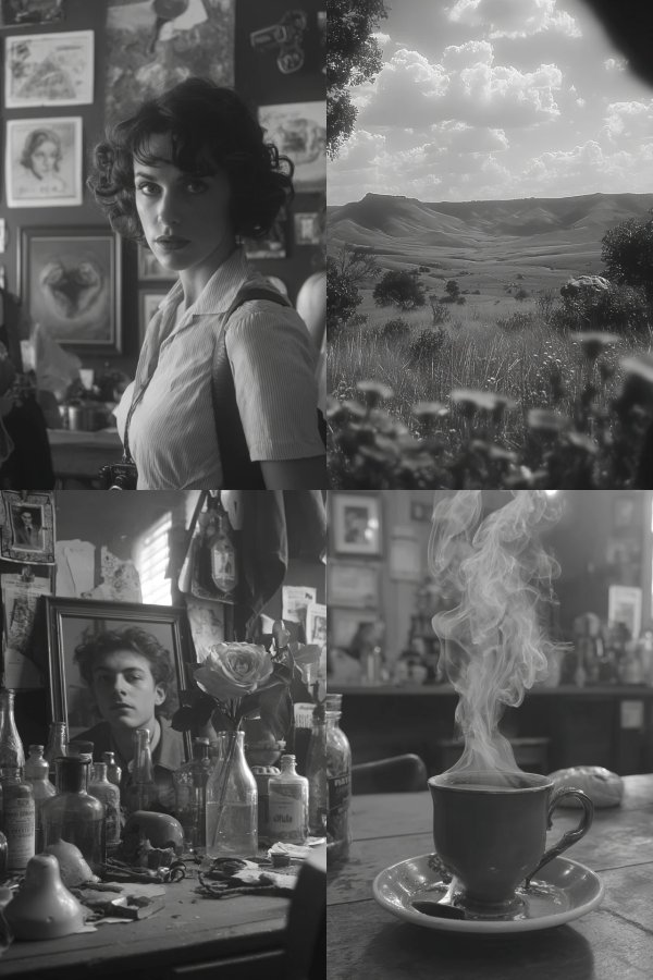 Noir Echoes: A Cinematic Collage