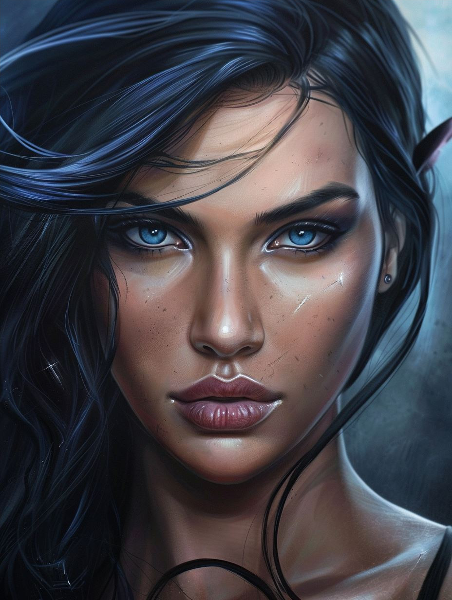 Ethereal Warrior in Shadow - Image 4