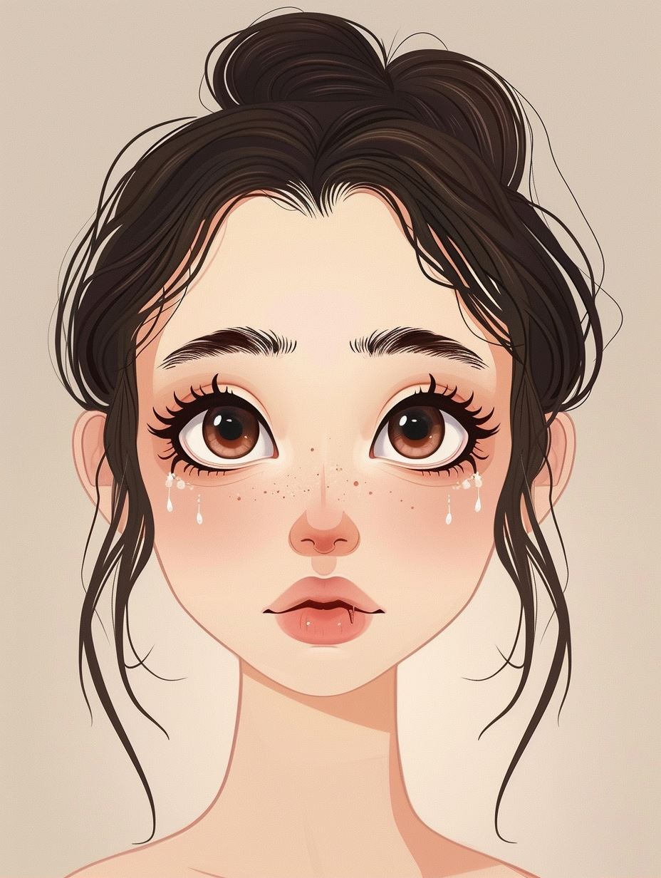 Soft Ethereal Digital Portrait - Image 2