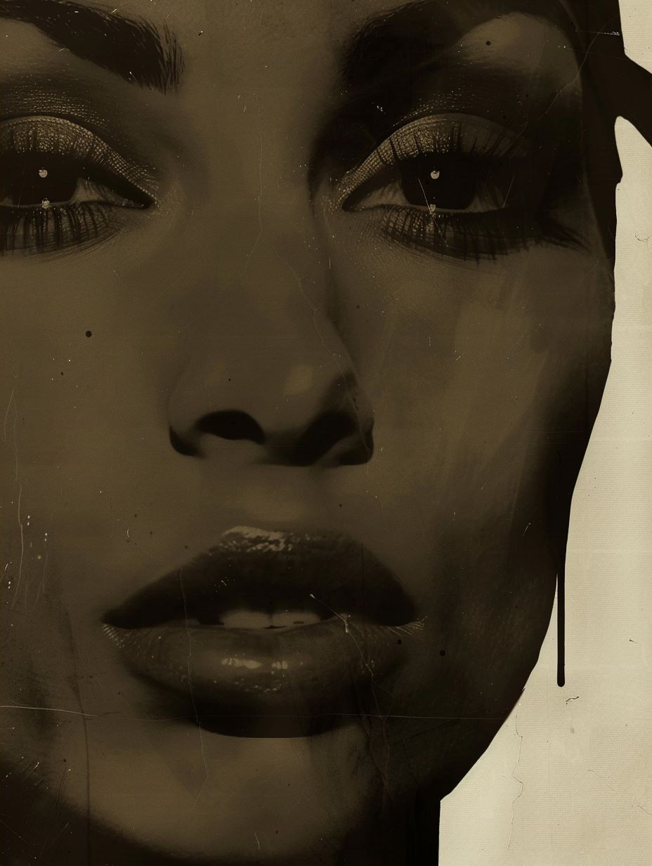 Vintage Noir Allure - Image 2