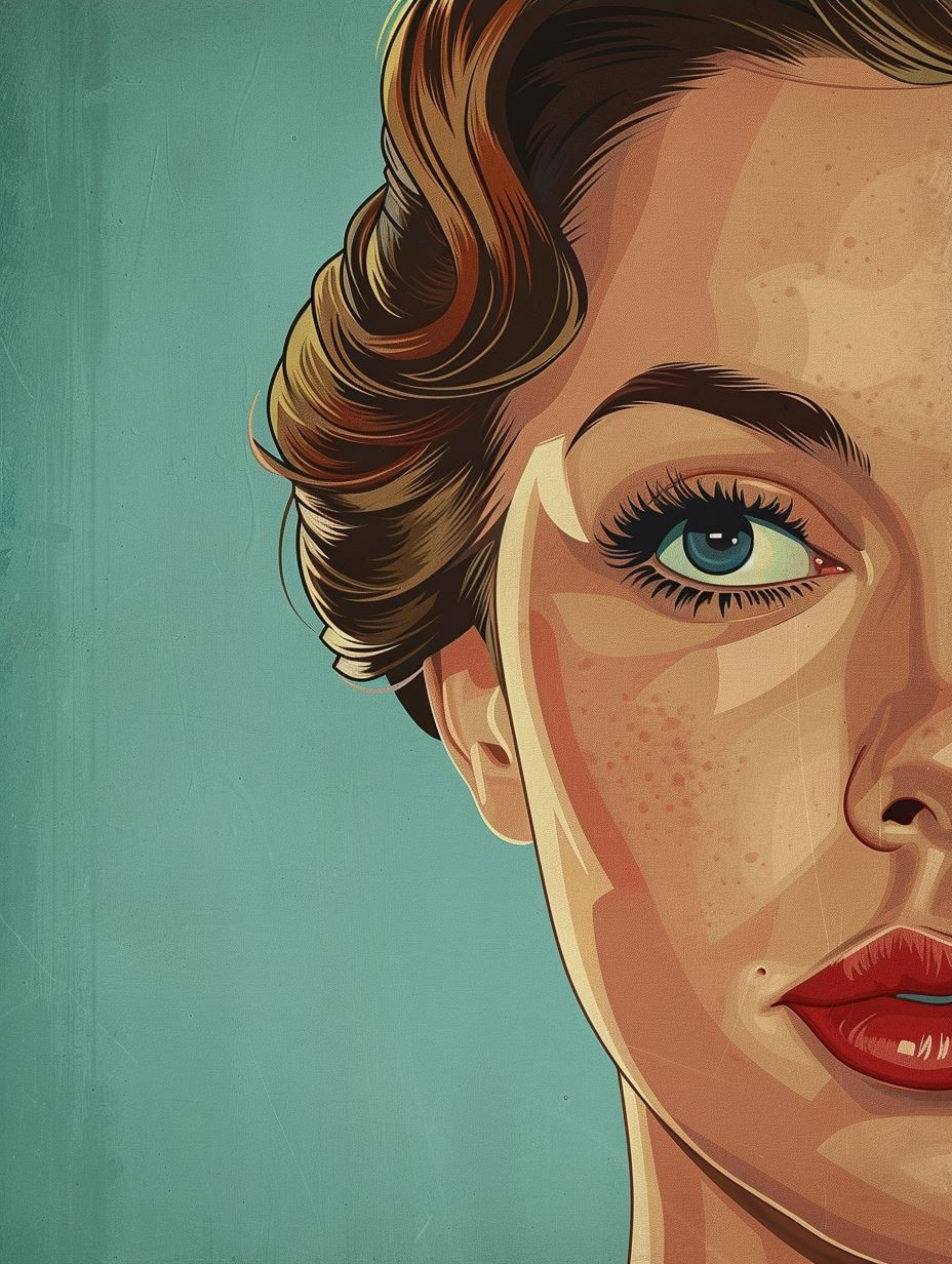 Vintage Glamour Digital Portraits - Image 3