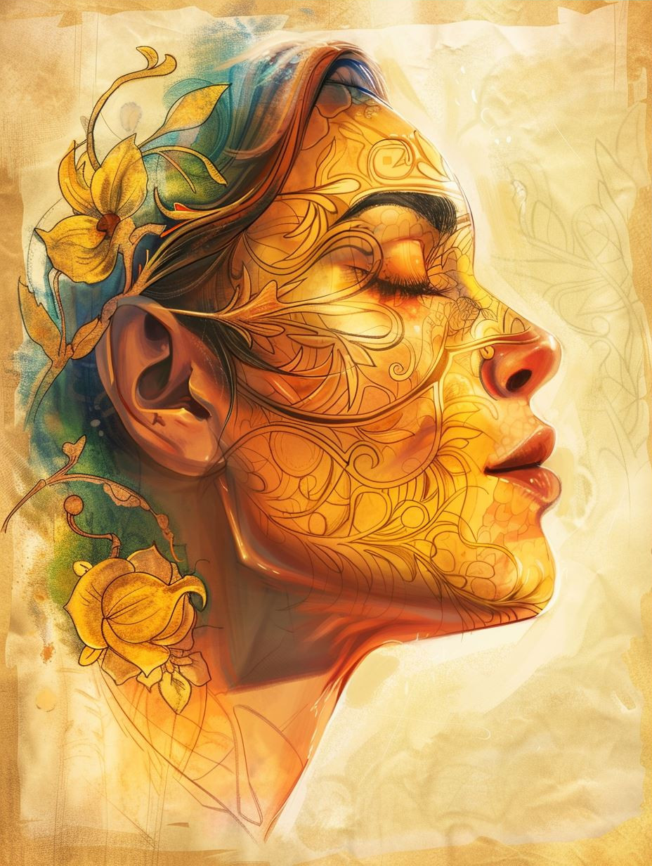 Golden Visions of Ethereal Beauty - Image 3