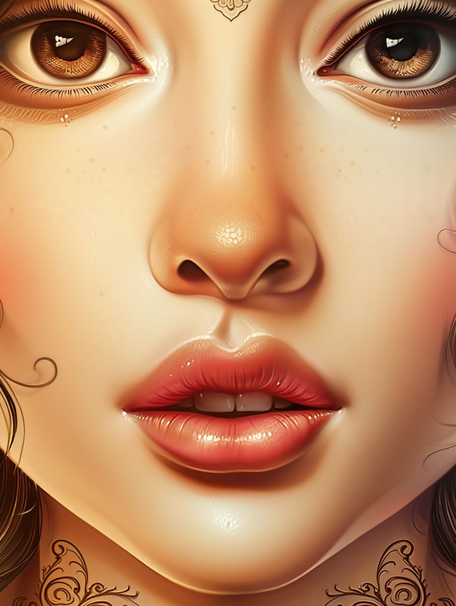 Luminous Porcelain Beauty - Image 1