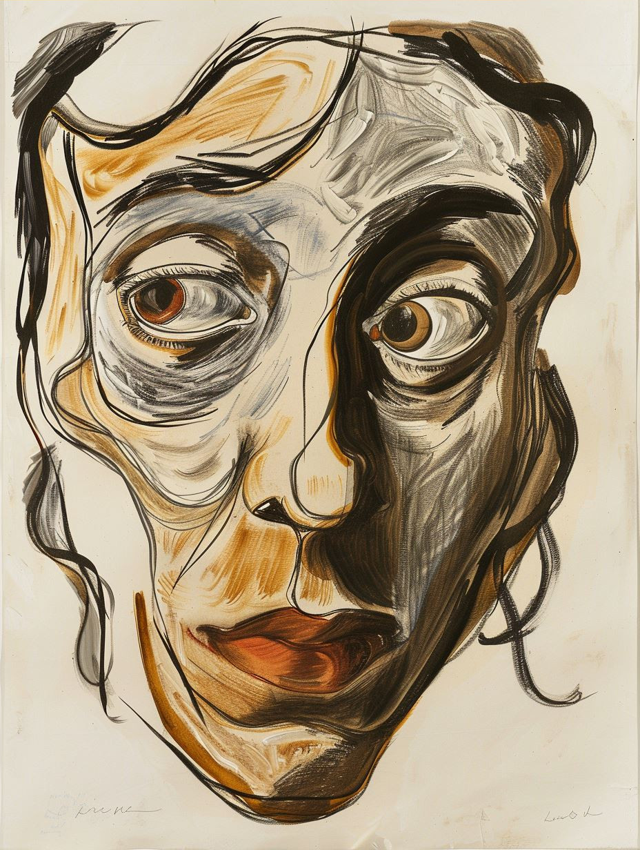 Fragmented Souls Abstract Portraits - Image 4