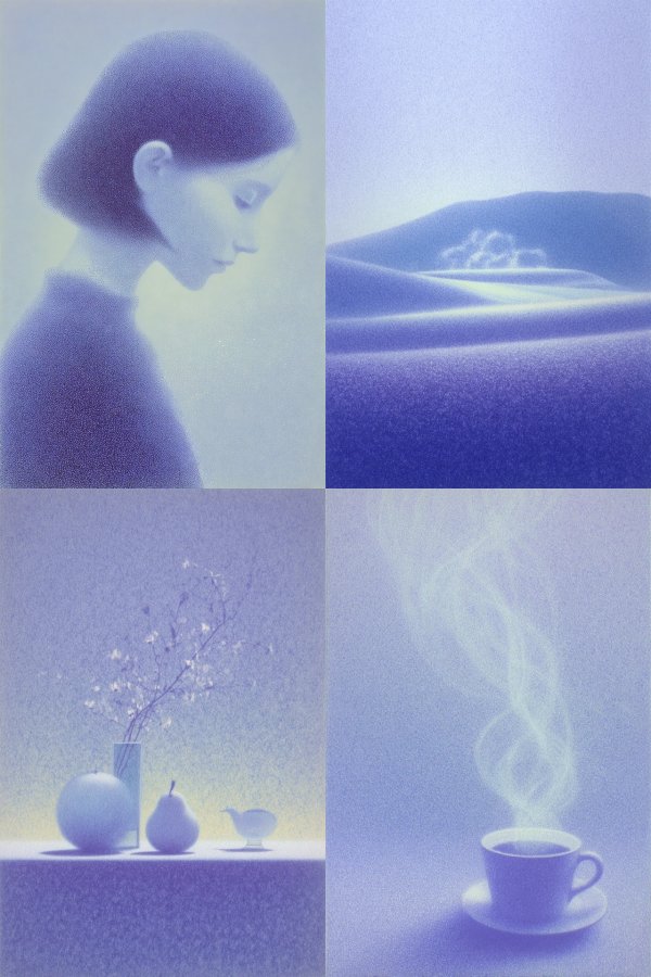 Stippled Serenity